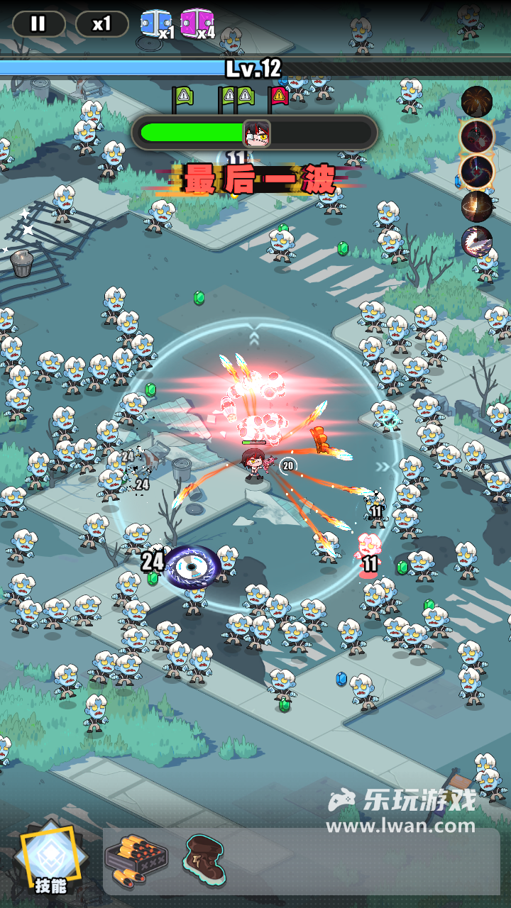 《僵尸猎手小明》:爽不起来的肉鸽元素割草游戏丨乐玩独家测评宣传图4