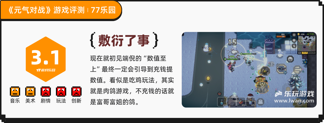 《元气对战》：见过0博弈、0技术、纯看数值的吃鸡游戏吗？丨乐玩独家测评宣传图16