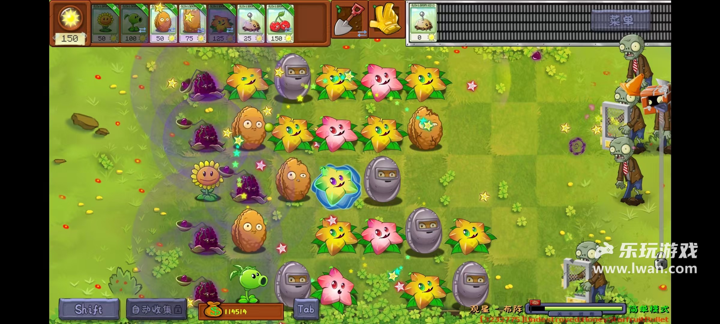 《植物大战僵尸转基因版》:还有高手?汇集多版本精华的PVZ转基因版丨乐玩独家测评宣传图2