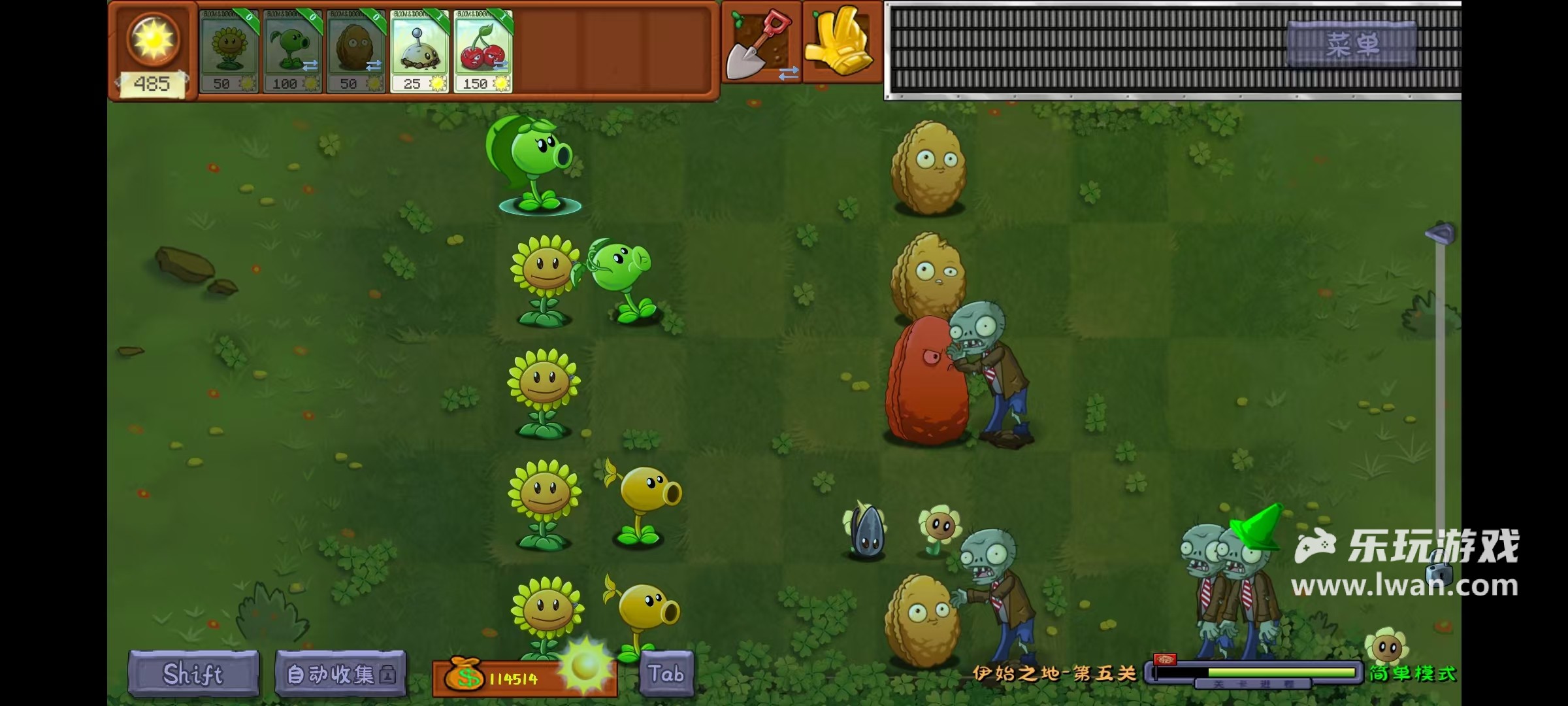 《植物大战僵尸转基因版》:还有高手?汇集多版本精华的PVZ转基因版丨乐玩独家测评宣传图6