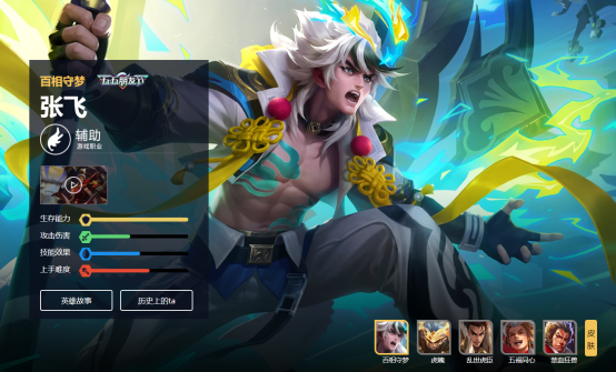 《王者荣耀》团战中好上手的强力武器：张飞