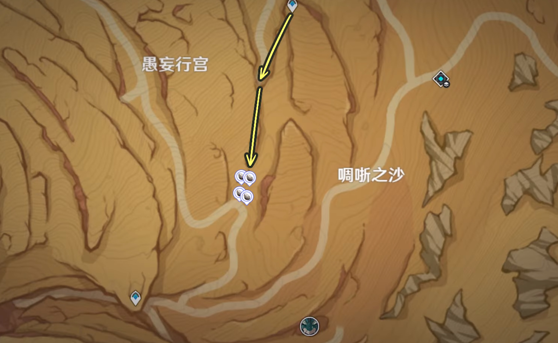 原神沙脂蛹采集地点在哪?含沙虫隧道路线图分享?宣传图5