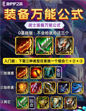 金铲铲之战装备怎么买 金铲铲之战装备合成表